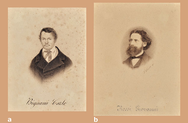 TWO PORTRAITS OF MUSICIANS