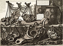 DIVERSE LAMPADE DI BRONZO E VASO INCROSTATO DI CAMMEI